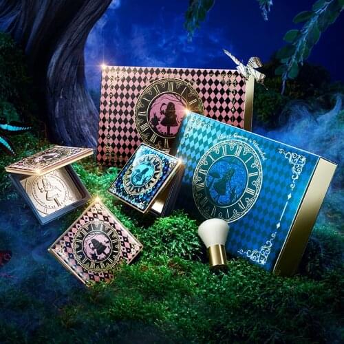 ZEESEA Alice Powder Gift Box Powder Long Lasting Oil Control Makeup Waterproof Sweat-Proof Concealer