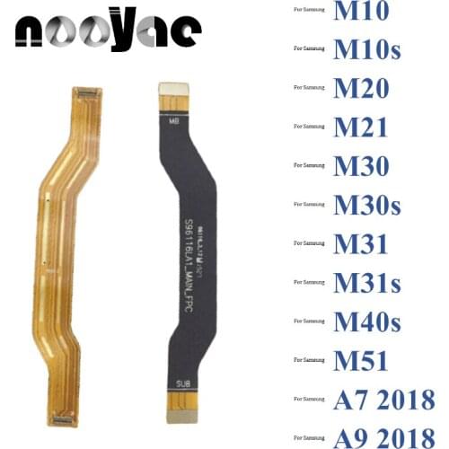 Main Motherboard LCD Display Connector Flex Cable Ribbon Board For Samsung Galaxy M10 M20 M30 M31 M51 M10s M21 M30s M31s M40s
