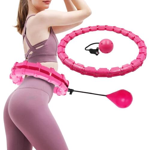Adjustable Sport Hoops Abdominal Thin Waist Exercise Detachable Massage Hoops Fitness Equipment Gym Home Training Weight Loss