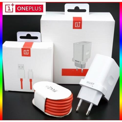 Original Oneplus 8 Pro Warp 30T Charger Fast 30W Charge Power Adapter Usb type-C cable For 1 Plus 8 7T Pro 7 Pro 7T 7 6T 6 5T 5