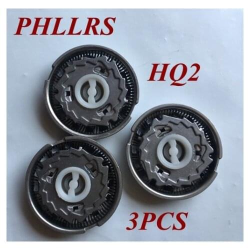 3PCS HQ2 replace head razor blade for philips Norelco electric shaver HQ222 HQ240 HQ2405 HQ242 HQ2425 HQ26 HQ284 HQ223 HS100
