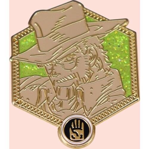 ZF3176 Cartoon Icons Style Metal Enamel Personality Badge Buttons Brooch Anime Lovers Denim Shirt Lapel Pins For Kids Child