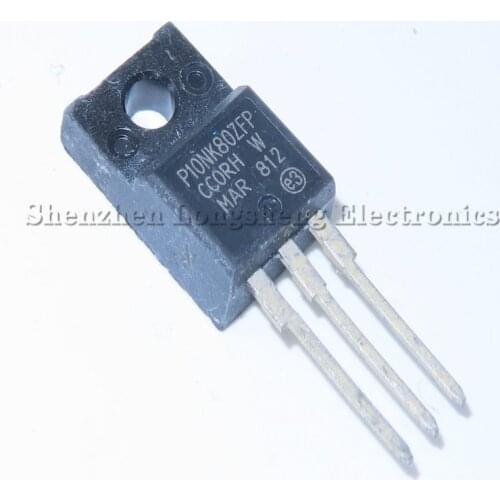 20PCS/LOT STP10NK80ZFP P10NK80ZFP TO-220F 10N80 LCD tube 10A 800V