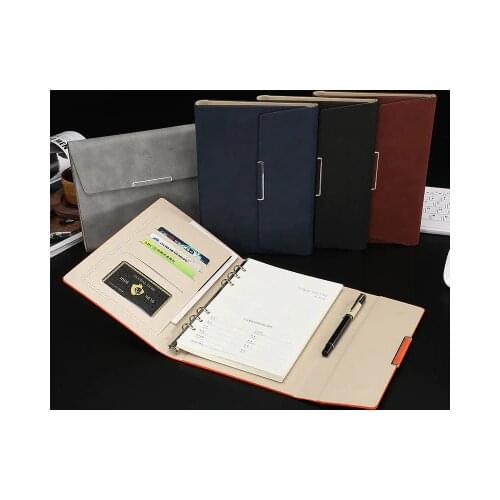 2021 Retro Creativity Gift Box Leather Bible Trave Journal Notepad Folder Notebook A5 Diary Weekly Agenda Planner Notebooks