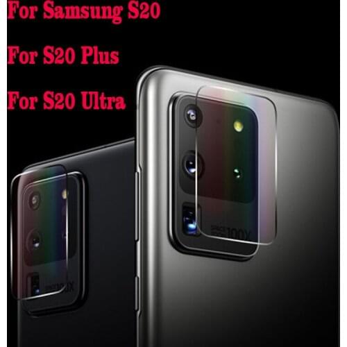 2PCS Back Camera Lens Clear Screen Protector For Samsung S20 S20 Ultra Protective Film Tempered Glass For Samsung S20 Plus