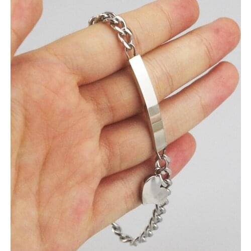 AMUMIU Silver Bracelets