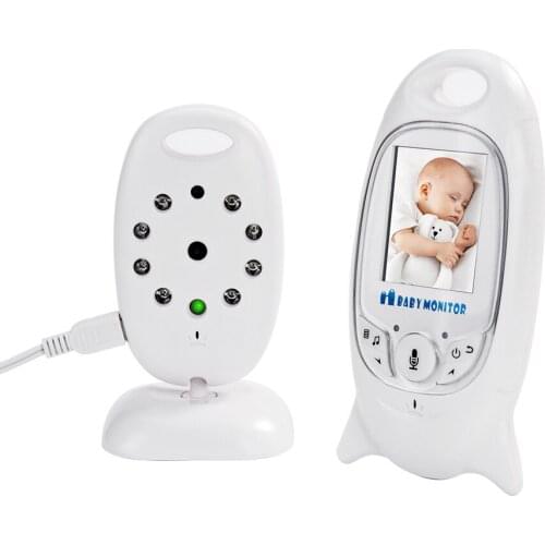 Wireless LCD Audio Video Baby Monitor Nanny Night Vision 8 Lullabies Nursing Reminder Portable Baby Walkie Talkie Babysitter
