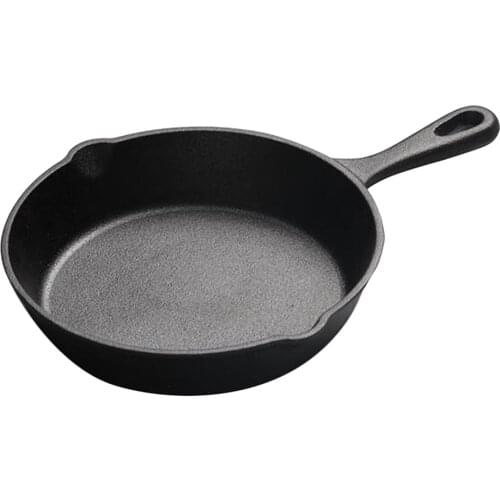 4 Sizes Cast Iron Kitchen BBQ Egg Frying Pan Pot Fryer Mold Cooking Cookware