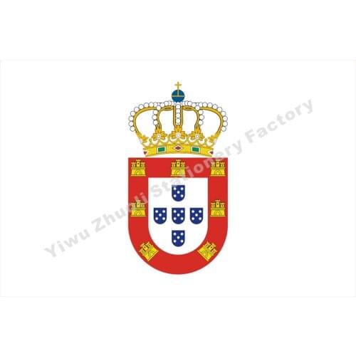 Portugal 1667 flag 150X90cm (3x5FT) 120g 100D Polyester Double Stitched High Quality Banner Free Shipping