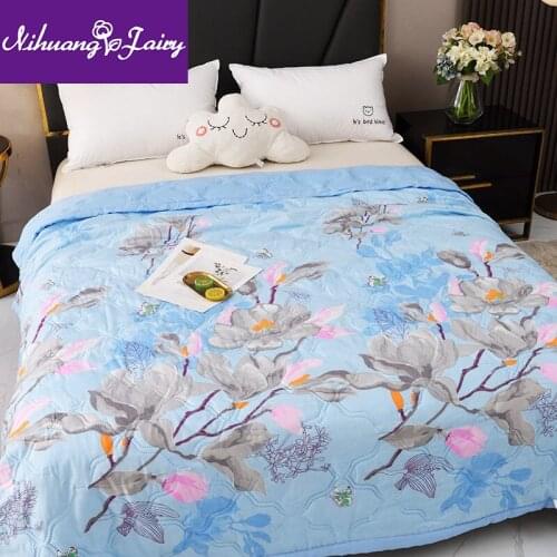 Air-conditioning quilt cool in summer quilt thin summer quilt double summer quilt student dormitory machine washable thin spring