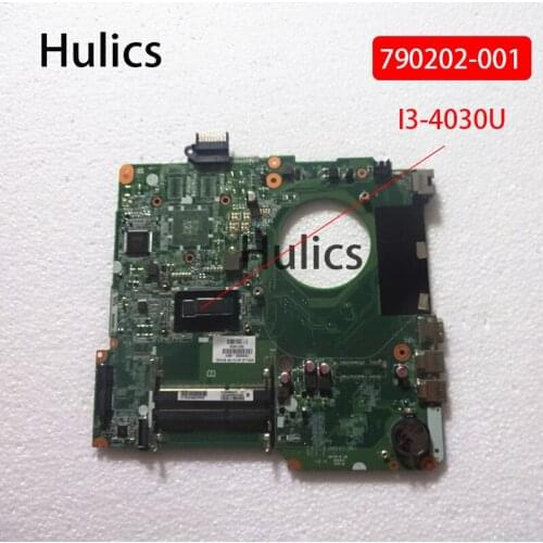 Hulics Original For HP Pavilion 15-F018DX 15-F019DX 15-F Laptop motherboard I3-4030U CPU 790202-501 790202-001 Mainboard