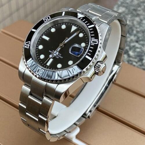 Mens automatic mechanical watches wristwatches submariner steeldive luxury 2021 original Citizen miyota movement top brand