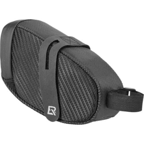 HOT ROCKBROS Bike Saddle Bag, Bike Bag Under Seat, Strap-on Cycling Wedge Pack, Bike Seat Storage Bag,0.75L