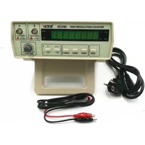 Precision counter frequency meter digital frequency meter 0.01Hz-2.4GHz 2 input channels coupled 8 bits