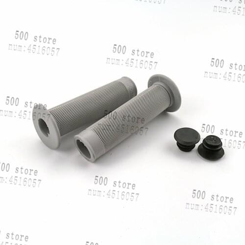 Gray 22mm Handle Bar Grips Mountain Bike Bicycle Handlebar Grips Soft Durable Rubber Parts for ATV Motorcycle