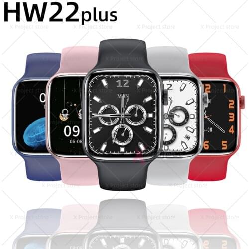Smartwatch 2021 HW22 plus Smart Watch 1.75inch custom dial Bluetooth call reloj Watches PK iwo 13 W46 W26 FK88 W66 T500 AK76 pro