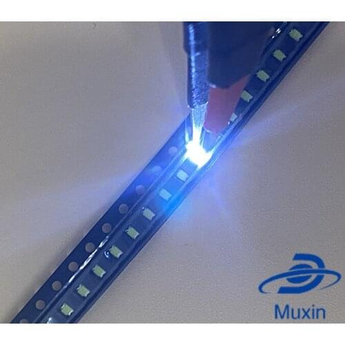 500pcs Time-limited Limited Surface Mount MUXIN LIGHT 0805 White Smd Led Super Bright Lamp Lights-emitting Diodes