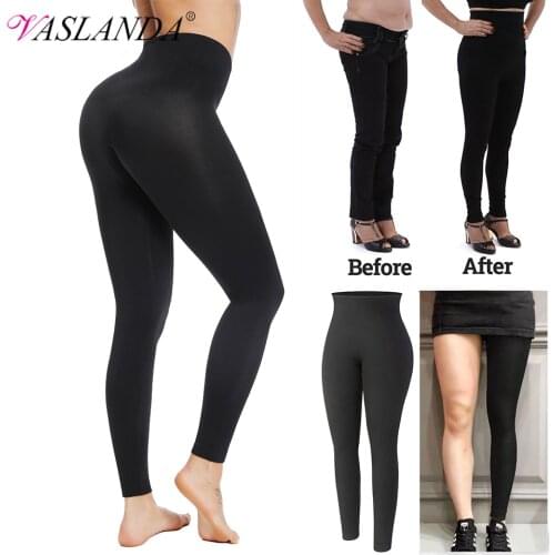 Women Leggings Waist Trainer Slim Pants Tummy Control Panties Pencil Tights Skinny Jeggings Slimming Underwear Body Shaper