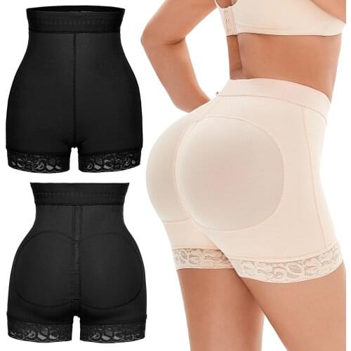 Womens Sexy Big Ass Hip Enhancer Fake Butt Lifter Body Shaper Slimming Tummy Control Buttock Panties Plus Size S-6XL