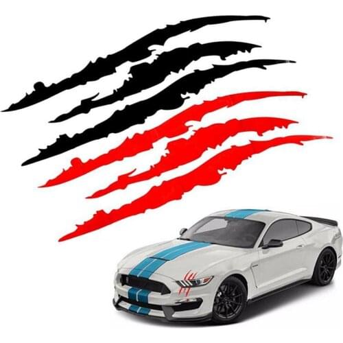 2pcs/set Car Sticker Monster Claw Scratch Stripe Marks Headlight Decal Car Stickers 40cmX12cm Auto Car Accessories