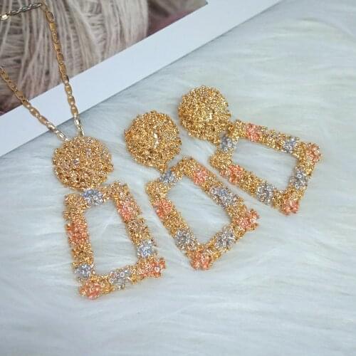 Fashion Statement Earrings Big Geometric Round Earrings For Women Hanging Dangle Earrings Drop Earing Modern Female Jewelry