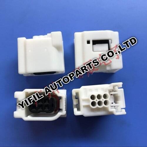 5pcs/lot 6 Pin 6 Way Sumitomo Female Reversing Radar Probe Auto Connector Plug For Toyota RAV4 Corolla 6189-1142 90980-12382