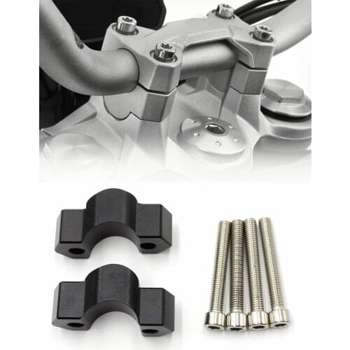 Motorcycle Extend Height up Adapter Handlebar Riser Drag Handle Bar Clamp for BMW F850GS Adventure F 850 GS F850 Adv 2018 2019