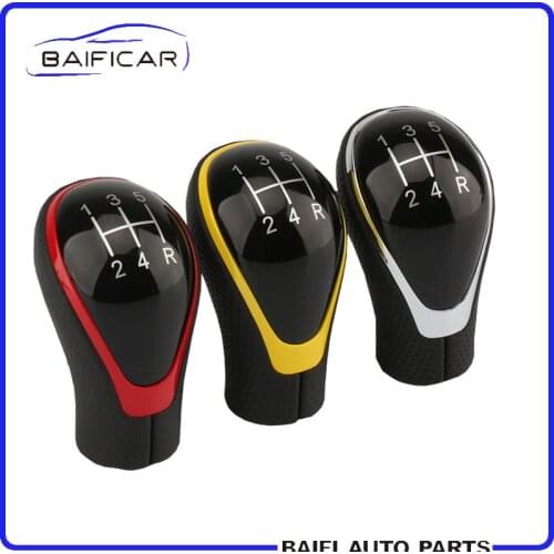 Baificar Brand New Genuine 3 Colors Manual Stick Gear Shift Knob Lever Shifter 5 Speed For Hyundai IX35 Elantra Tucson