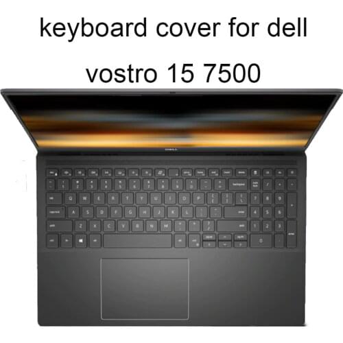 Keyboard Covers for Dell vostro 15 7500 3590 14 3490 US layout 2020 protective cover silicone skin clear anti dust new arrival