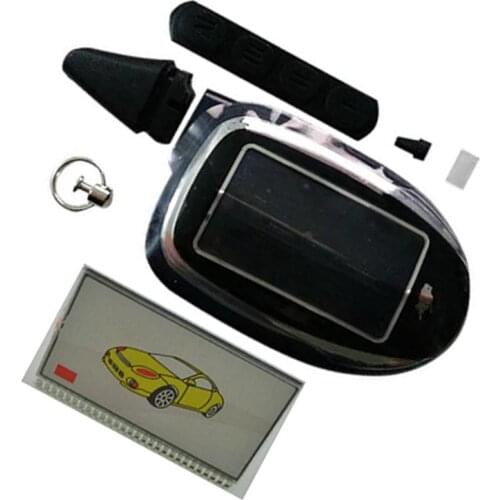 M7 Key Body Case Keychain + LCD Display Metal Pin For Scher-Khan Magicar 7 Remote Control Scher Khan 8 9 10 11 12 Jaguar EZ-FOUR