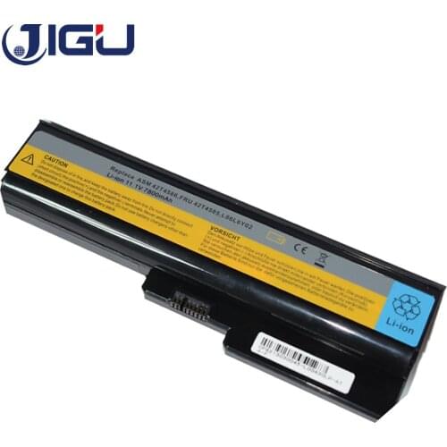 JIGU 7800mAh New Laptop Battery For Lenovo IdeaPad G430 Z360 FRU 42T4585 FRU 42T4727 L06L6Y02 L08L6C02 L08O6C02 L08S6C02