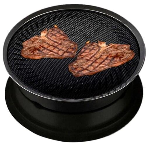 1pcs BBQ Net Grill Mat Round/Rrtangle BBQ Grilling Mesh Non Stick Cooking / Barbecue Mats Outdoor Supplies