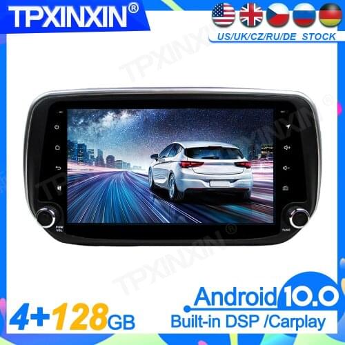 For Hyundai Tucson Santa Fe IX45 Android Radio DSP Head Unit Multimedia Player Auto Radio Tape Recorder Headunit GPS Navigation