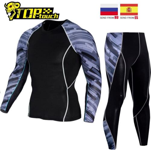 Women Men Motorcycl T-Shirt & Tops Moto Men Tight T-Shirt Pants Long Sleeve Compression Sport Set Motorbike Quick Dry Layer Suit