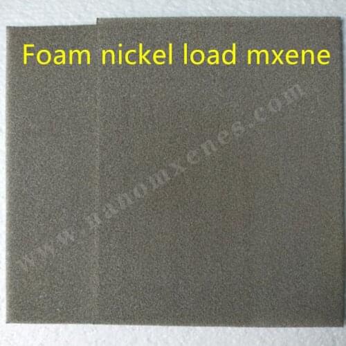 Foam nickel load mxene-V2C / mxene-Nb2C / mxene-Ti3C2