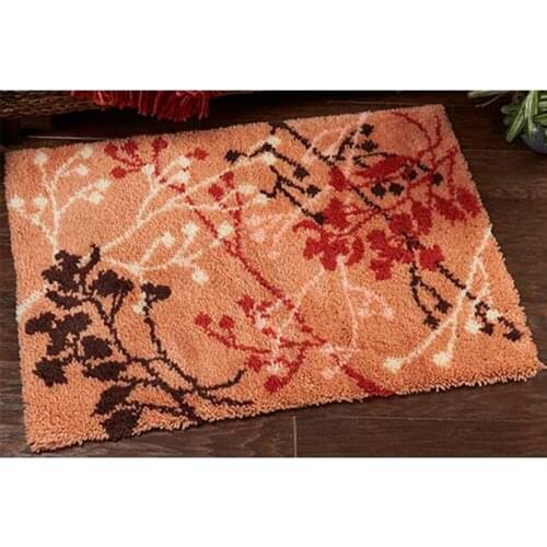 Carpet embroidery kit latch hook rug kits flowers needlework button package Foamiran for crafts carpet embroidery kit point rug