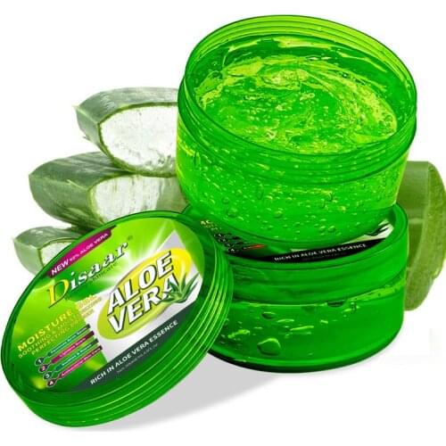 Naturals Aloe Soothing Face/Hand/Body/Hair Gel Aloe Vera Gel Cream Skin Care Remove Acne Moisturizing Day Cream After Sun Lotion