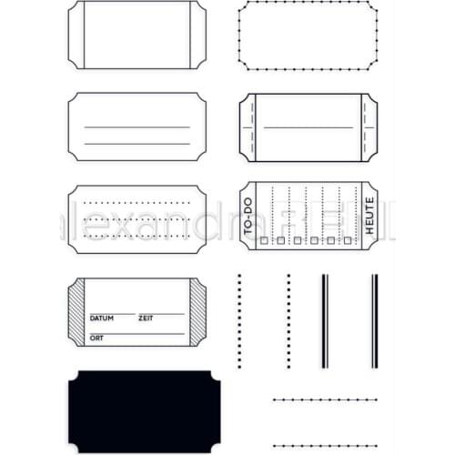 German Clear Stamp Transparent seal for DIY scrapbooking/Card Making c634