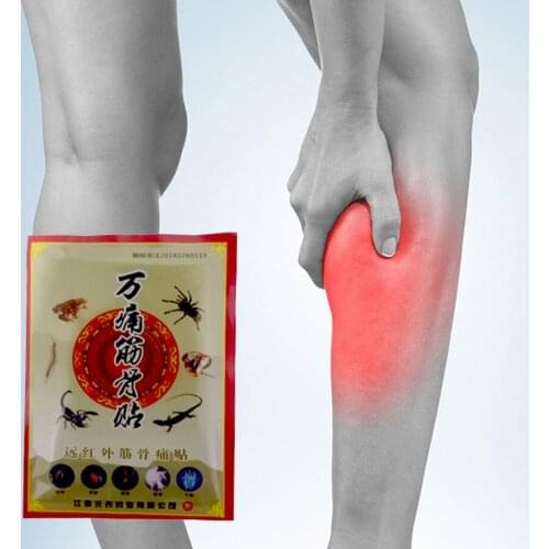 Wholesale Chinese Herbal Pain Relief Patch Strong Penetration Medical Spider venom Analgesic Plaster 32Pcs/4Bags Self-heating