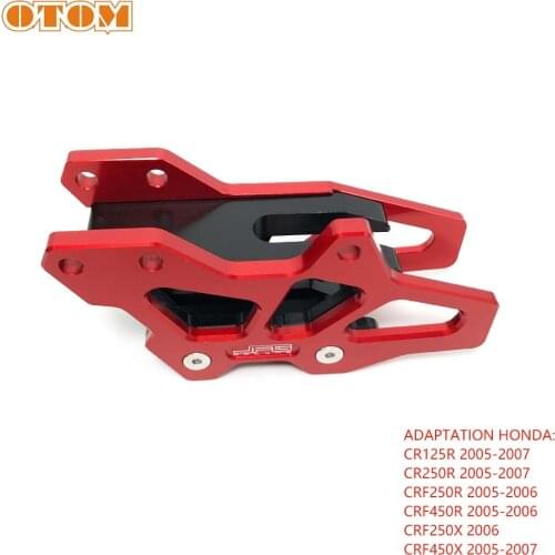 OTOM Motorcycle Chain Guard Guide Prevent Drop Protection 6061-T6 Aluminum Alloy Cable Fairlead For HONDA CR125R CR250R CRF450X