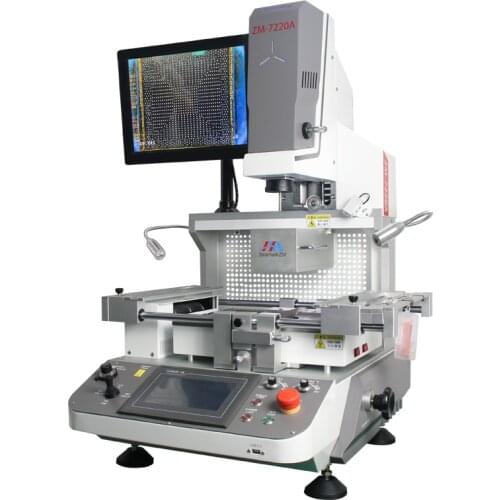 NEW ZM-R7220A BGA rework station with optical alignment upgraded version of ZM R6200 220V