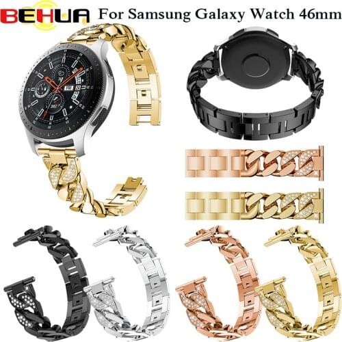 Watchband for Samsung Galaxy Watch 46MM Replacement Strap for Samsung S3 Classic Frontier Smart watch Band Women Men bracelet