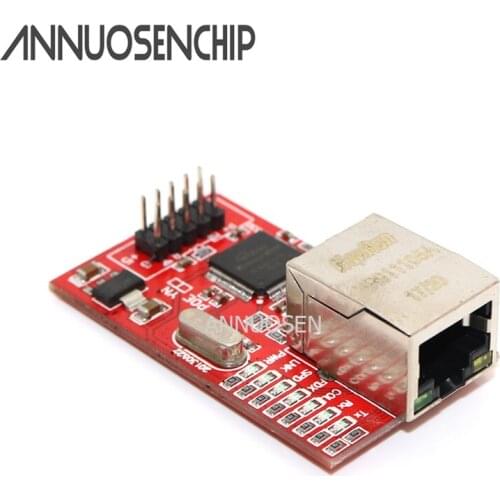 Mini W5100 LAN Ethernet Shield Network Board Module For Arduino R3 W5100 3.3V Compatible For Arduino Ethernet UNO Mega 2560