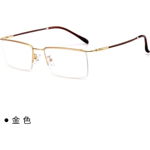Ultra-light mens glasses frame optical glasses frame half-frame glasses slender business mens prescription glasses