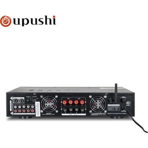 Oupushi AV-300G Professional karaoke power amplifier Two-zone control Hifi stereo audio system