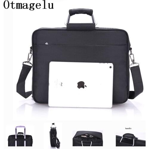 14 15.4 15.6 Inch Waterproof Laptop Bag Case For MacBook Air Pro 14 15 Tablet Bags Notebook Case Handbag Travel Bag Briefcase
