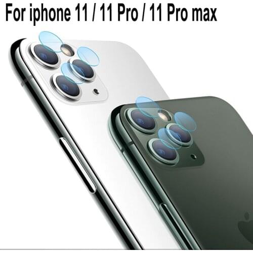 Tempered Glass For iPhone 5 6 7 8 Plus XS XR X 11 Pro Max Glass Camera Lens Screen Protector For iPhone 11 Protective Glass Film