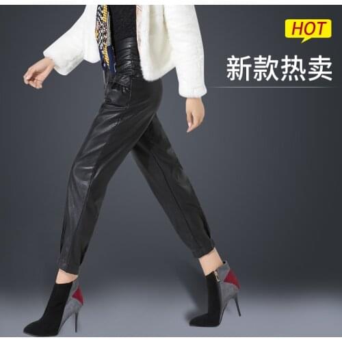 Женские кожаные брюки Zeongro China At AliExpress