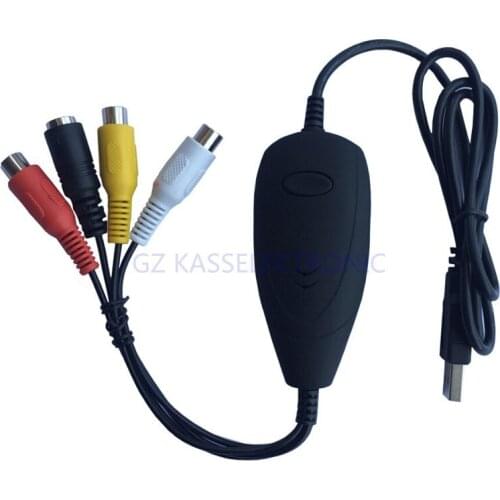 2017 new pc-video-capture-cards with snapshot key for Windows7/8/10,vhs to pc converter, Free shipping