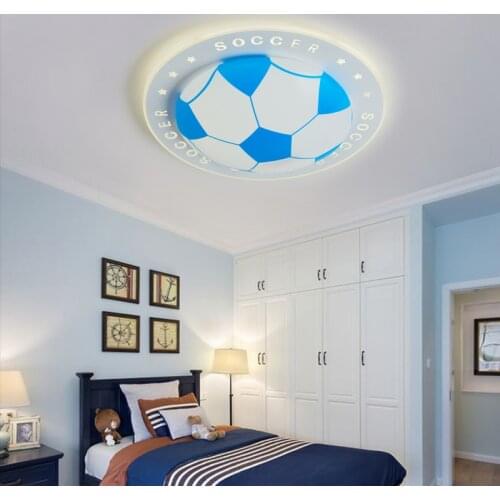D620 Childrens lamp Kindergarten lamps acrylic cartoon creative football childrens bedroom lamp childrens room ceiling lamp